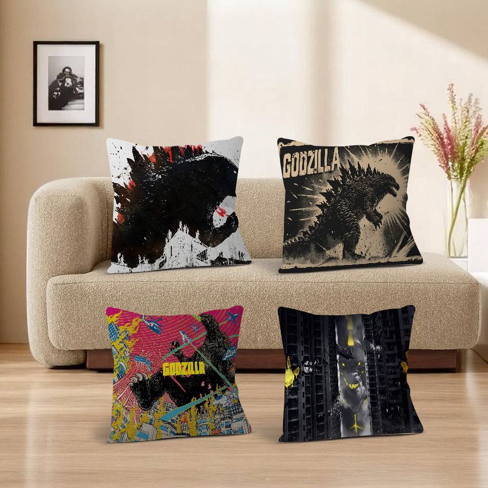 Funny Dinosaur Cushion Cover Pillowcase Upholstery Sofa Throw Pillow Home Decor Pillowcas