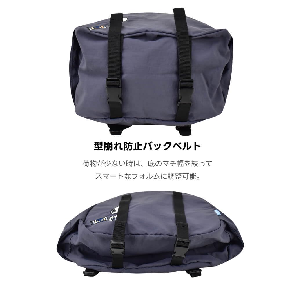 Foldable, packable backpack with drawstring pocket, enjoy your trip, Snoopy SPMS-169