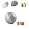 Auto Gear Shifter Knob Gear Shifting Handle Round Ball Interior Decor with Adapters Car Modification for Automotive Truck