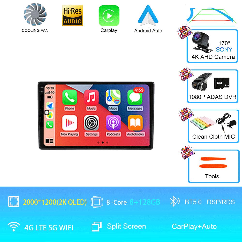 Android 14 For Wuling Hongguang 2025 Car Radio Wireless Carplay Multimedia GPS Player Head Unit No 2 Din 2din Dvd