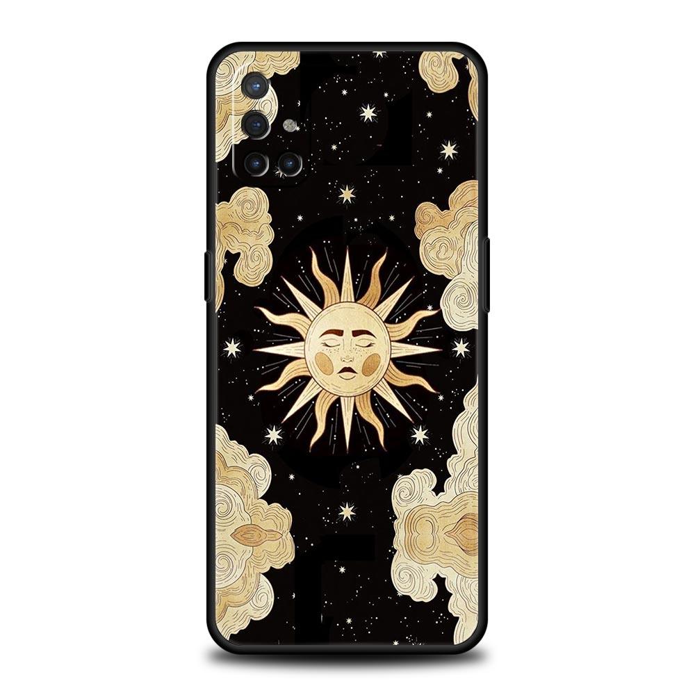 moon Tarot cat Aesthetic Phone Case For OnePlus 10 9 Pro 9T 10R 9R 9RT 8T 8 7 6T 7T Nord 2T CE 2 5G N200 N10 N100 Silicone Cover