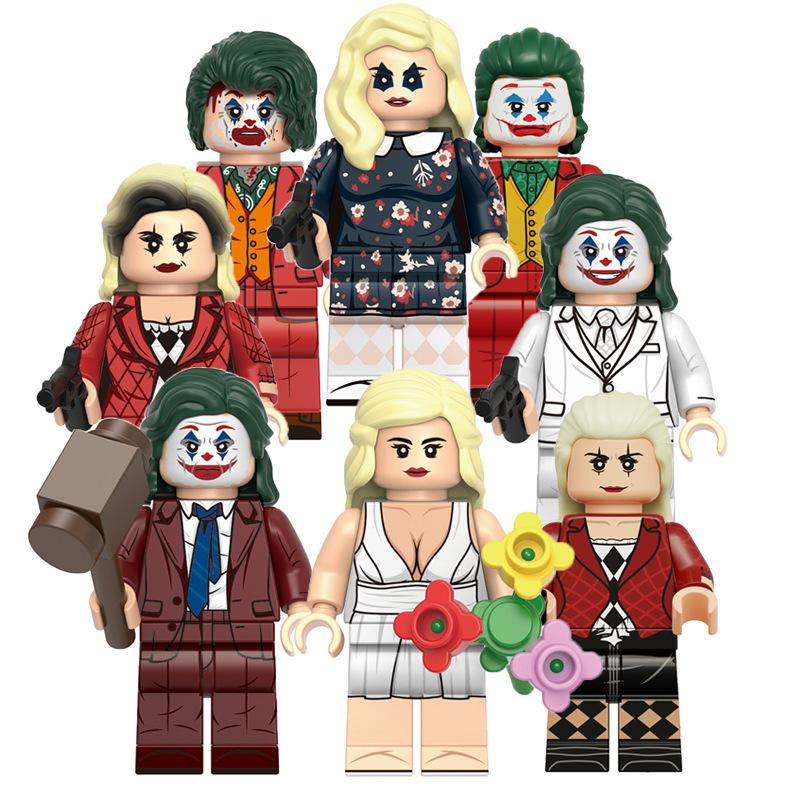 

Kdl830 G0178 Super British Clown Girl Harry Building Block Miniature Child Assembly Toy Bag