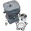 Cylinder Kit Compatible with For HUA 125B 125BX 125BVX and B2126 BV2126 Models Engine Cylinder Liner Replacement Set