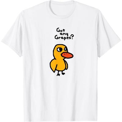 HYETYDV The Duck Song Got Any Grapes Ice Fresh Lemonade Funny Meme T-Shirt