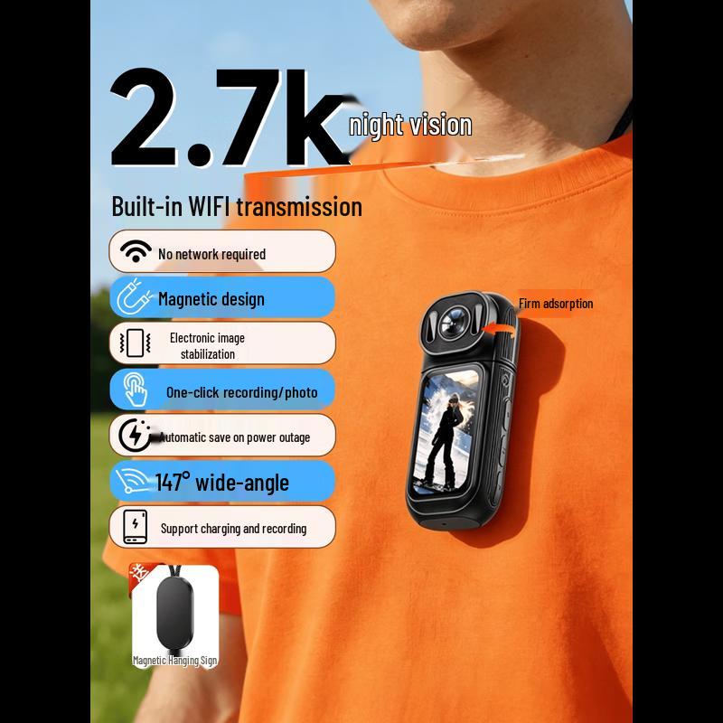 FAMUE Quest 2 HD Anti-Shake Thumb Action Camera (CN version)