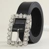 Small Flower Rhinestone Japanese Buckle Decorative Belt