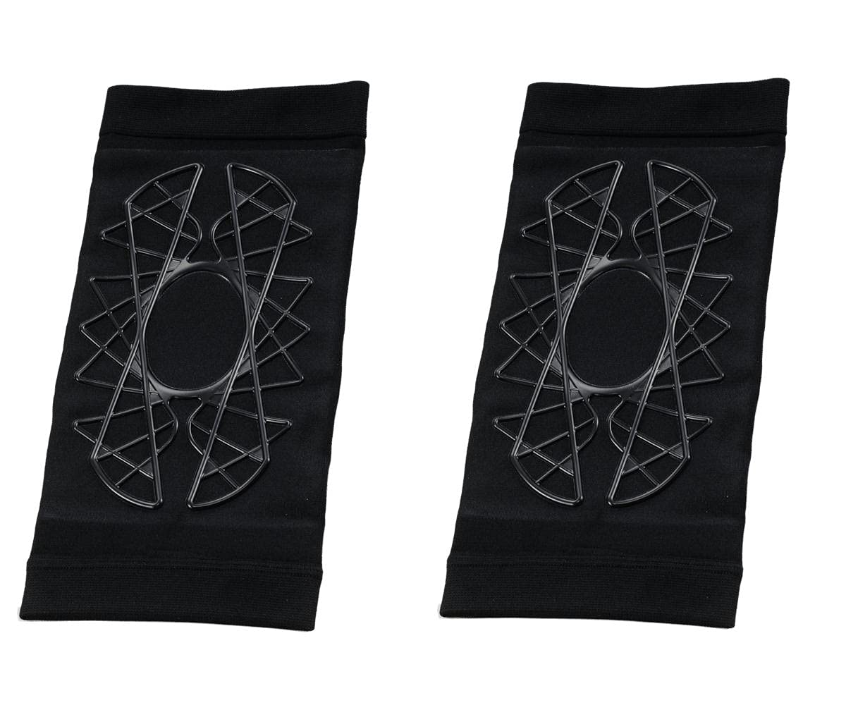 

Set of 2 Toughsilon Artificial Muscle Knee Hold Ambidextrous 1 Pair Same-Color Supports, Type, (Black), (x 1)