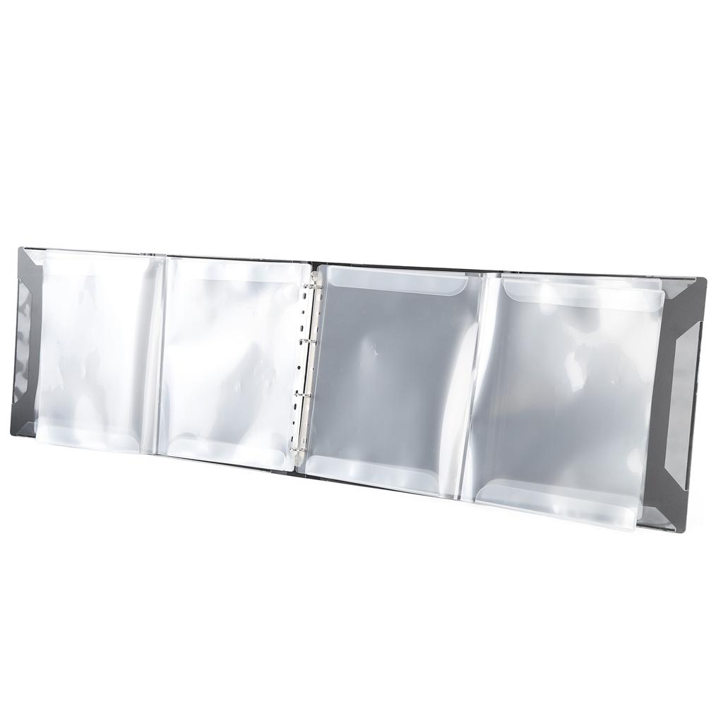 Sheet Music Folder A4 Size Piano Score Binder Detachable 4 Page Expand Paper File Storage Holder