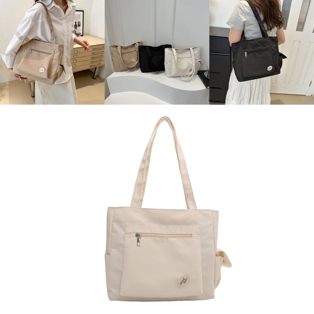 Trendy Street Style Large Capacity Tote Bag For Women 2024 Oxford Cloth Shoulder Bag