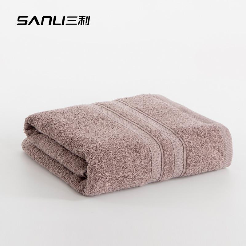 

[Новый] полотенце однотонное махровое полотенце для ванной сиро прядение полотенце для ванной групповая покупка 70 * 140 взрослое большое полотенце для ванной 70*140 темно-коричневого