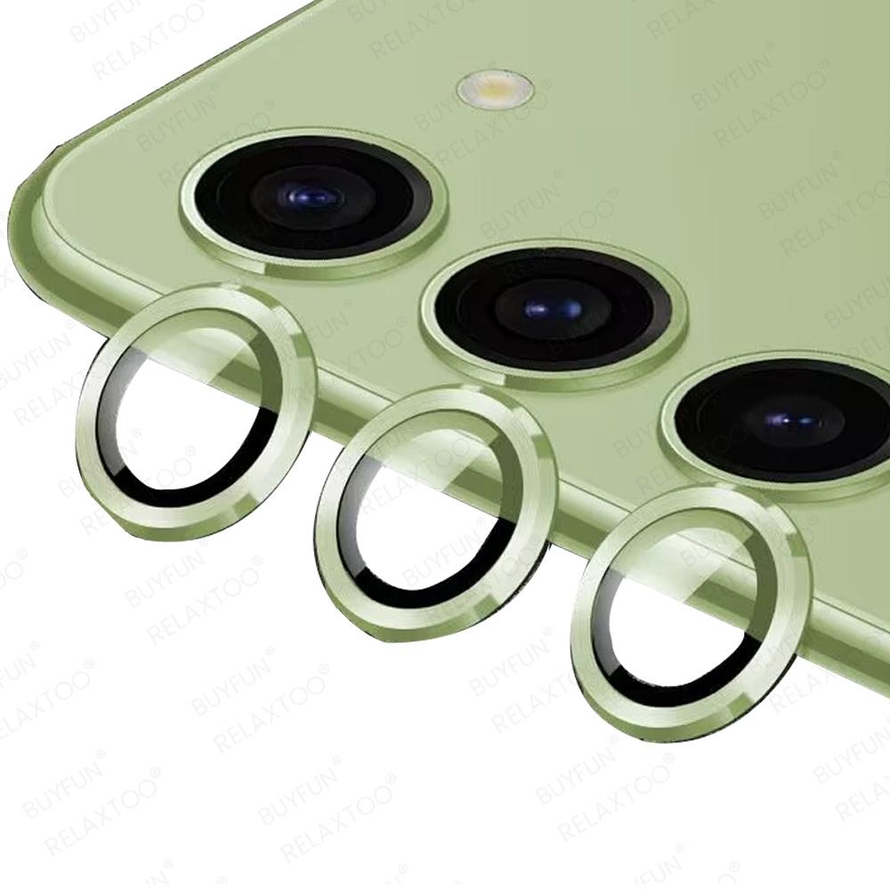 Samsang A55 Case Back  HD Camera Protector Cover For Samsung Galaxy A55 GalaxyA55 A 55 5G Rear Glass Metal Ring Lens Accessories