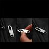 5 Pcs Metal Zipper Pull Replacement Detachable Zipper Slider Pull Tab Repair Kit for Clothing Jacket Diy Craft Sewing Zip Head