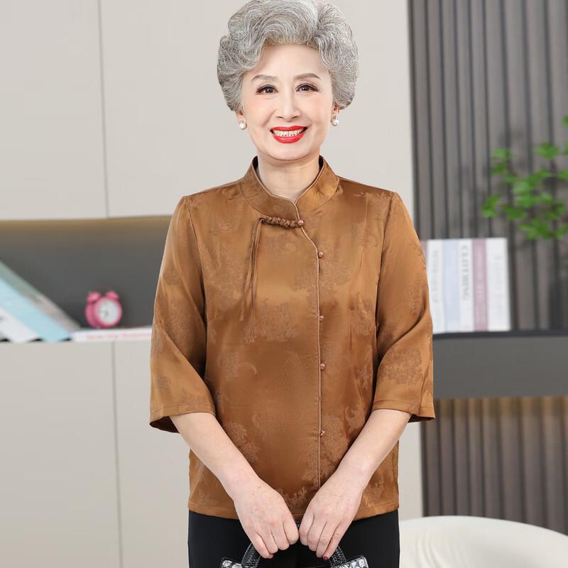 Elderly Women's New Chinese Style Summer Blouse
