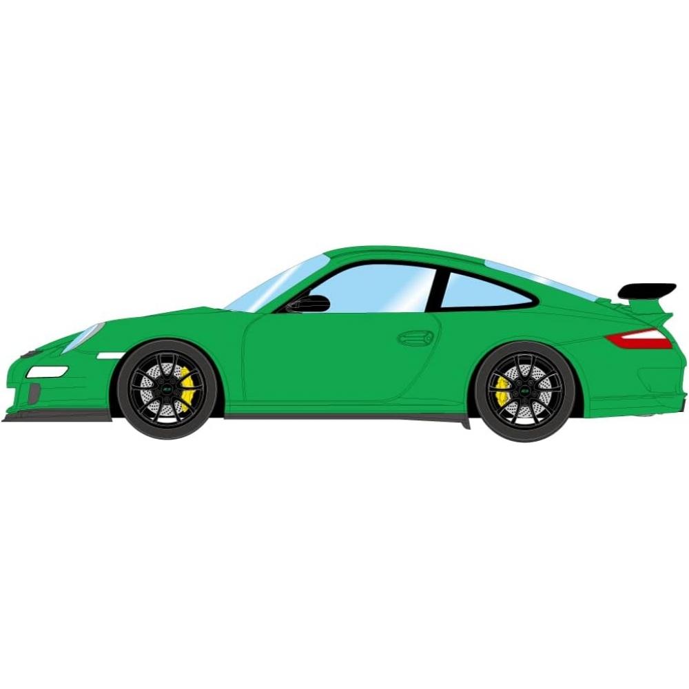 Make Up Eidolon 1 43 PoRsche 911 997 Gt3 Rs 2007 Зеленый Окрашенный