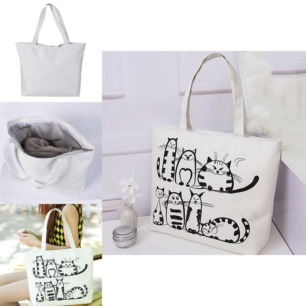 Klassische Katzenliebhaber-Umhängetasche für Damen, vielseitig einsetzbar für Shopping, Reisen und Fitnessstudio