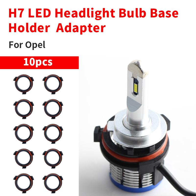 

10PC H7 Car Led Headlight Base Replacement Holder Adapter Retainer Cover For Opel/Vauxhall Adam Astra Mazda VW Saveiro Honda CRV 10PCS Holders