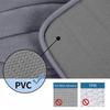 Wave Stripe Sponge Bathroom Cashmere Thickening Mat Bath Non-slip Carpets In Wash Basin Bathtub  Floor Rug Shower Room Doormat Memory Foam 3D Pad