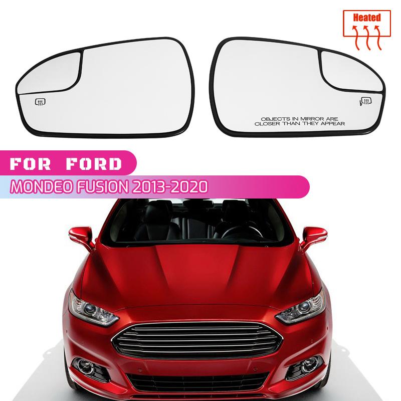 Heated Car Rearview Mirror Door Side Wing Mirror Glass For Ford Fusion 2013 - 2019 2020 USA version