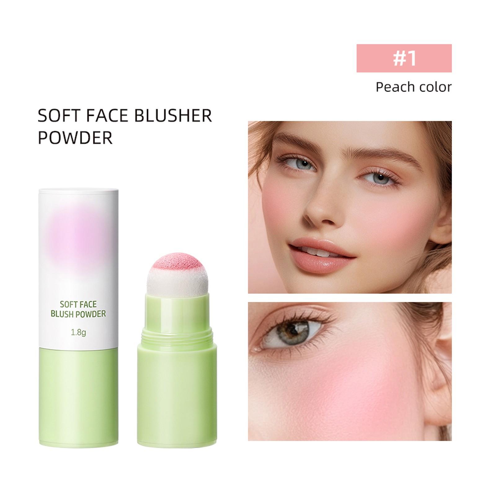 

Фиолетовый тюбик с губкой-стиком Cross Border Natural Long Lasting Rouge Blush One Size