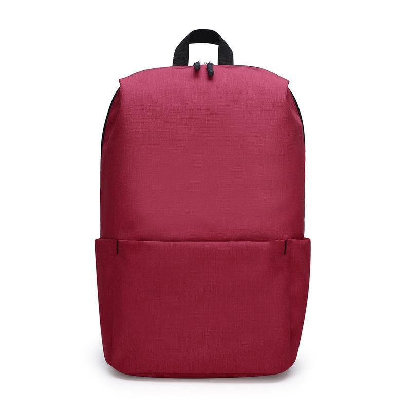 Oxford Fabric Backpack Lightweight Large Capacity Wear Resistant Casual Daypack for Hiking Camping Trip