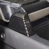 For Land Rover Defender 90 110 -23 Carbon Fiber Texture Car Interior Center Console Armrest Box Screw Trim Cover Replacement