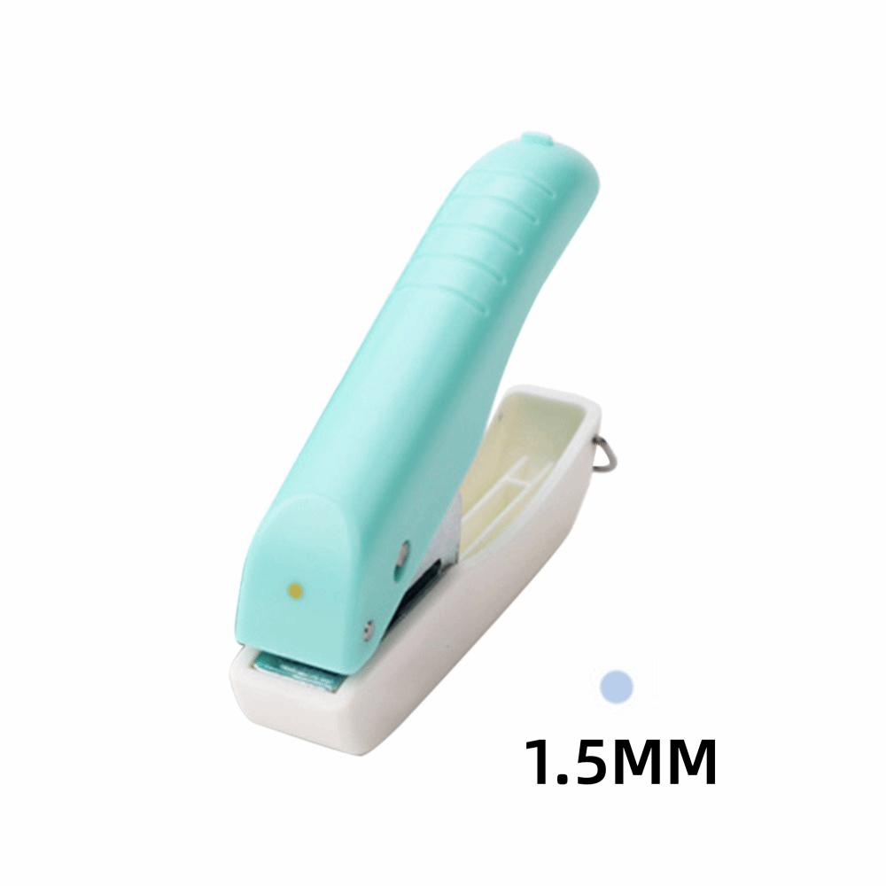 Plastic Mini Hand Hole Puncher Multi-functional Manual Hole Punch Paper Punch  Stationery Supplies 1.5MM