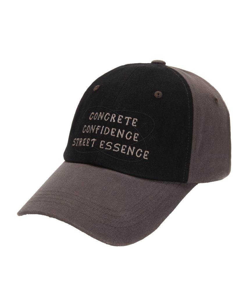 Beullaegsaenjeu Lettering Embroidery Color Block Ball Cap (4 Colors)