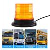 2Pcs Magnetic Base LED Amber Emergency Strobe Light Car Roof Flashing Hazard Warning Light 12V/24V Vehicle Safety Beacon Lamp