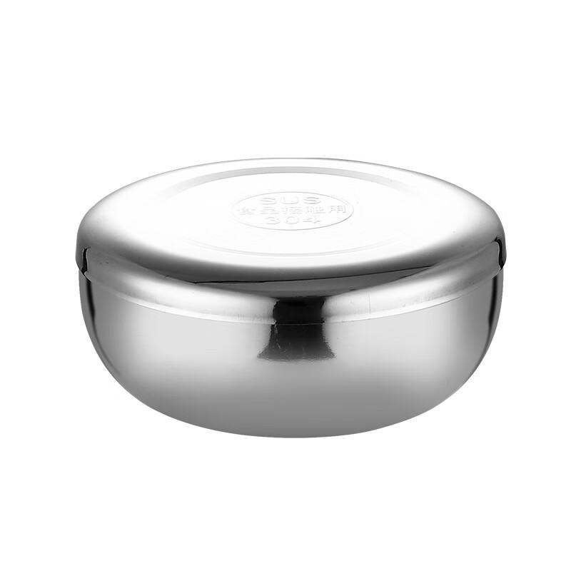 Stainless Steel Rice & Steaming Bowl with Lid