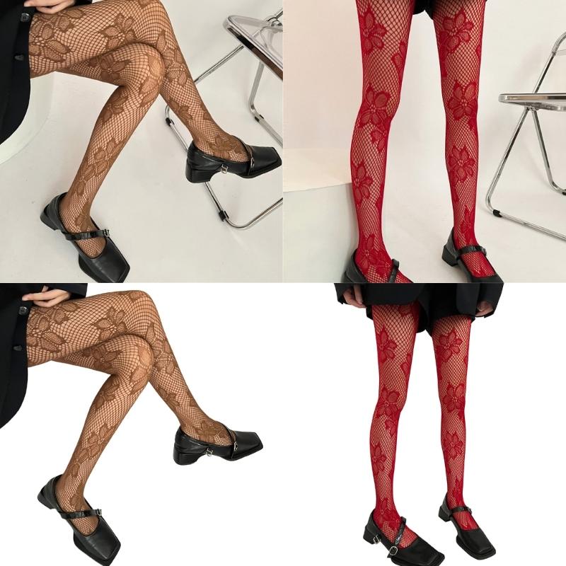 Women's Patterned Tights Fishnet Stockings Pantyhose Stockings Leggings for Party Club Raves