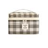 Lightweight Mesh Makeup Bag Zipper Large Capacity Transparent Mesh Cosmetic Bag Handheld Square Toiletry Storage Bag