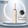 Bone Automatic Windproof Large Umbrella with UV Protection, Reversible for Sun and Rain.