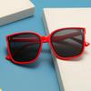 Children's Large Retro Silicone Polarized Sunglasses - UV Protection for Boys and Girls