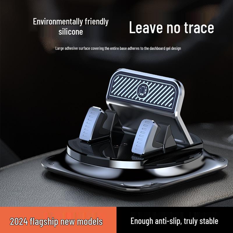 Car Dashboard 360° Non-Slip Phone Holder With Adhesive Bracket