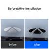 For Chery Fulwin A9L Car Front Lable Sticker Blackened Hood Steering Wheel Emblem Decal Interior Exterior Decoration Accessories
