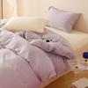 Yellow Stripe Bedding Sets Quilt Cover Bed Flat sheet Pillowcase Full Queen Bed Linen Adult Kids Duvet Covers No Filling