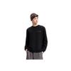 Li Ning CF Loose Fit Simple Letter Print Comfortable Versatile Crew Neck Long Sleeve Sweatshirt Men Sweatshirt AWDVF63-4