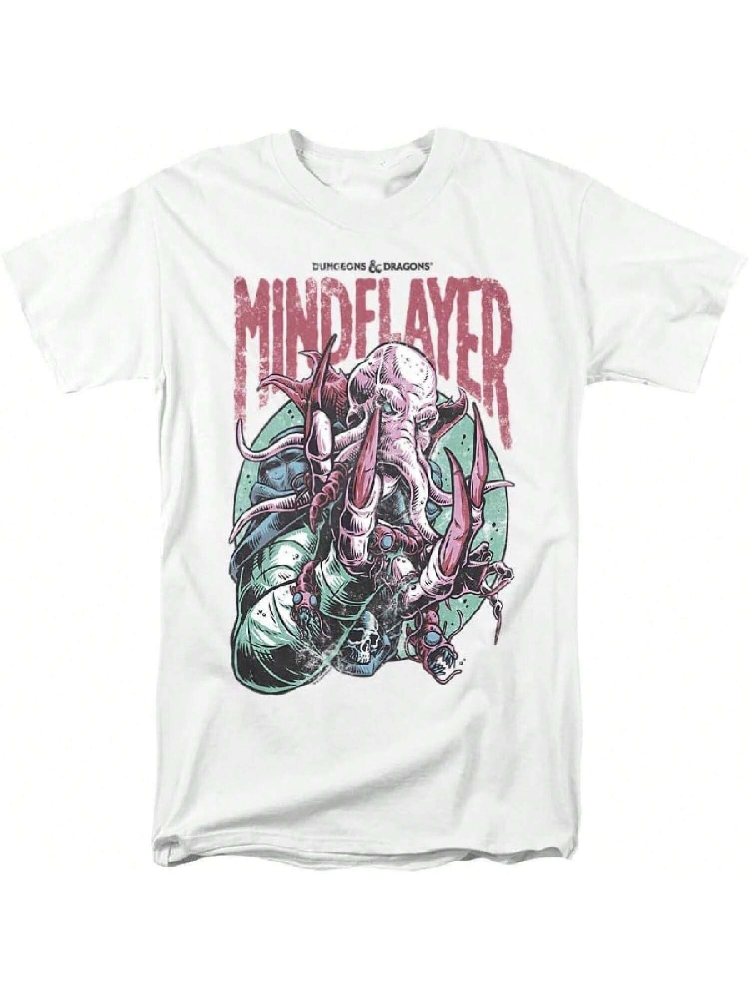 Mindflayer Unisex Adult T Shirt S разноцветный