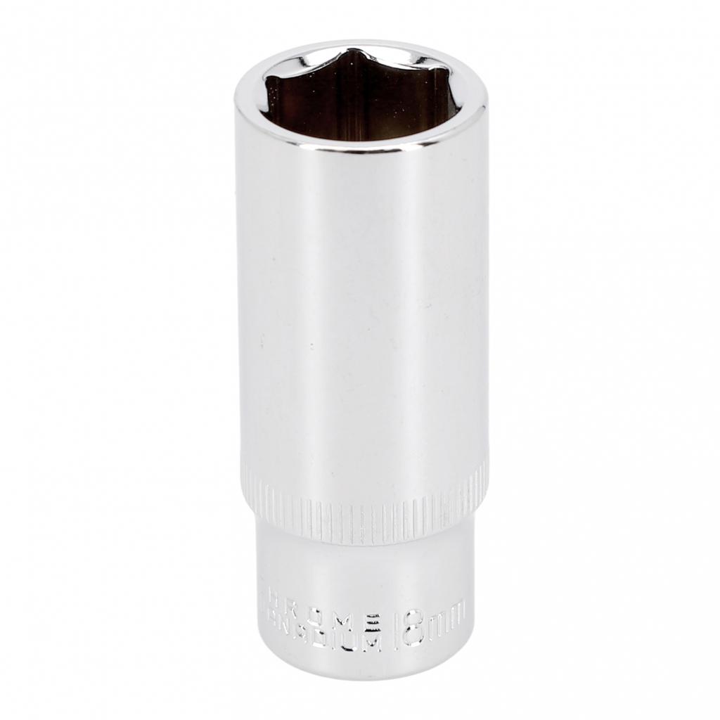 Silver Deep Socket Socket Wrenches Wrench Heads 3/8inch 8-24mm