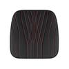 12/24V Car Heated Seat Cushion 17.72"x17.72" Memory Foam Seat Protector Pad with Anti-Slip Bottom