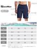 Sports Gym Stretch Shorts with Summer Size XL Men's Shorts, Loungewear, Wear, Quick-Drying, Pockets, Wear, Navy,
