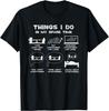 Things I Do In My Spare Time Woodturner Lathe Woodturning Gift Unisex T-Shirt Mens Womens Tees Top