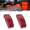 Square 21LED Truck Clearance Light Anti Collision LED Marker Side Light Signal Tail Light  Boat