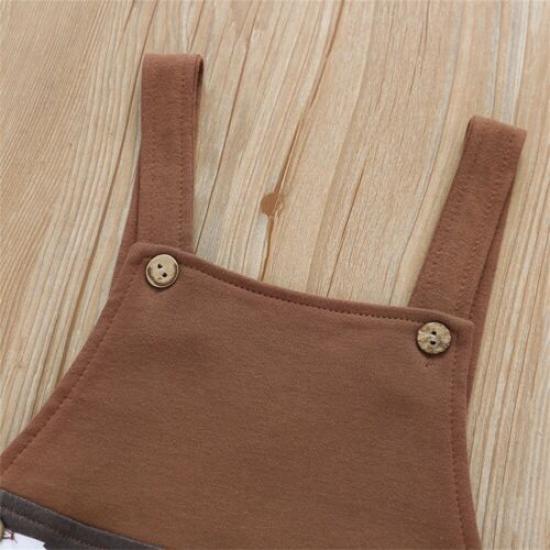 Toddler Boys Girls Romper Cowboy Cosplay Romper Carnival Fancy Dress Party Costume Cowboy Infant 0-24Month Outfit
