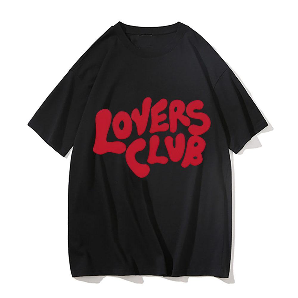 Niall Horan Lovers Club Summer New Harajuku  Unisex's  Unisex's T-shirt Unisex Cotton Tops Short-sleeved Crewneck T Shirt Streetwear Unisex