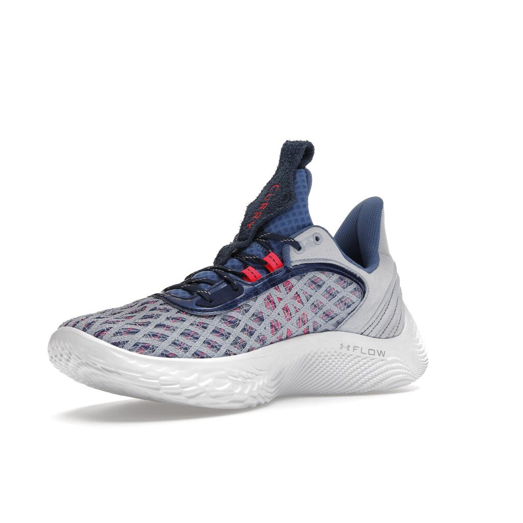 Curry Brand Curry Flow 9 Warp The Game Day Men Sneakers Blue Isotope-Blue River 3025684-405