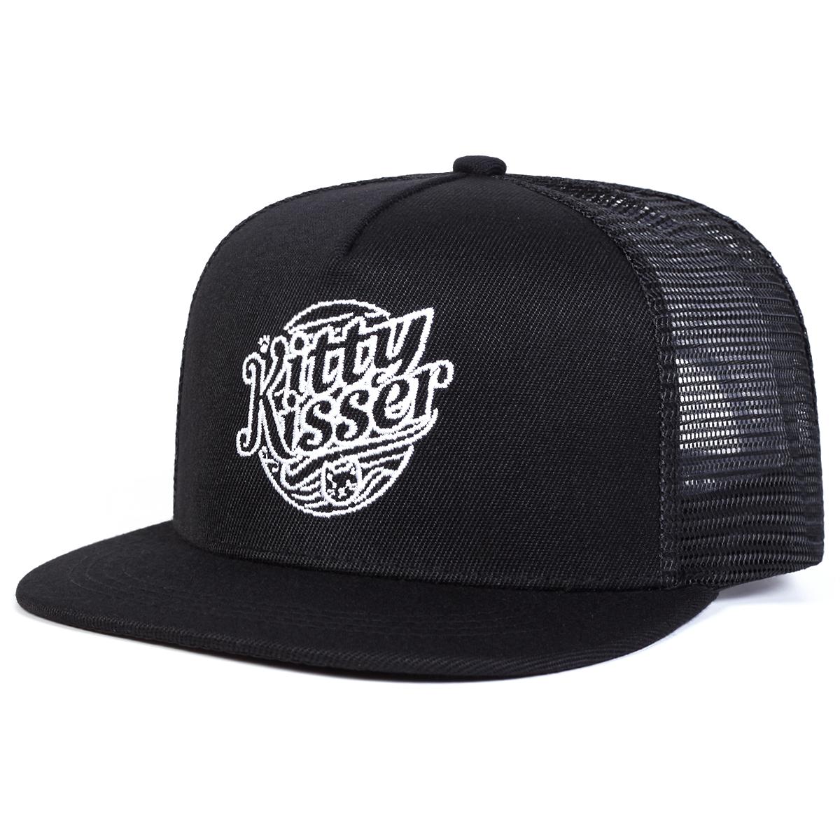 

Унисекс Китти Киссер Вышивка Хип-хоп Сетчатые Кепки Весна И Лето Открытый Регулируемые Спортивные Повседневные Бейсболки Солнцезащитная Кепка чёрный