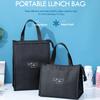 Travel Hand Zip Office Thermal Insulated Handbags Lunch Bags Cooler Bags Picnic Bag Food Tote