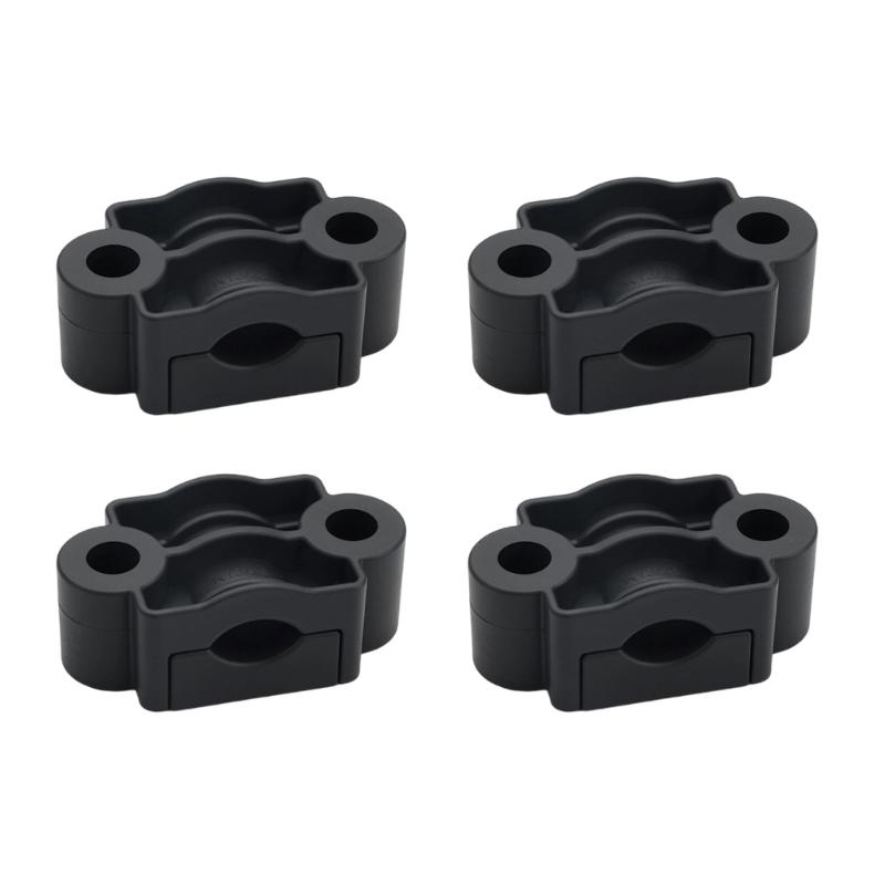 

4PCS Nylon Fixation Cable Clamps Branch Line Card Clamps Wire Holders for Home Office Electrical Projects Enduring