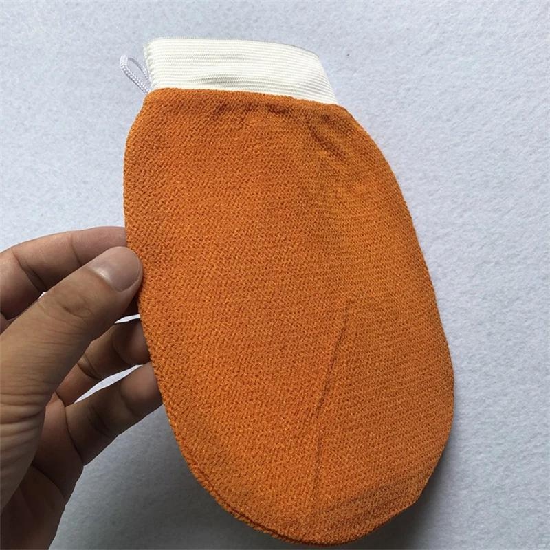 Rayon Bathing Gloves Multicolor Single Layer Rubbing Dead Skin Exfoliating Bathing Gloves Bathing Applicator Towel